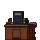 Visual colocado de Mesa Vazia da Máquina Enigma