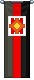 Visual colocado de Bandeira da Frente de Libertação Floran