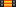 Visual colocado de Luz LED Laranja Horizontal
