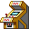 Visual colocado de Máquina Arcade Amarela