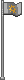 Visual colocado de Bandeira Glitch