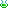 Visual colocado de Frasco Verde