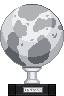 Visual colocado de Estátua de Globo Nightar