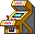 Animação de Máquina Arcade Amarela