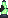 Visual colocado de Lâmpada de Estrela Verde