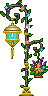 Visual colocado de Poste de Lâmpada Crystalline
