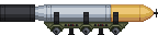 Visual colocado de Carreta de Torpedo do Vazio