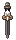 Visual colocado de Exibição da Espada Lyru