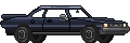 Ícone de inventário de Carro Civil Retro 1
