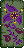 Visual colocado de Pintura de Flor VIoleta