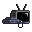 Visual colocado de TV de Tela Plana e Console