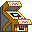 Visual colocado de Máquina Arcade Amarela