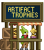 Visual colocado de Troféus
