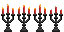 Estado on de Velas Pretas