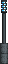 Visual colocado de Poste de Luz Brutalista