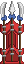 Visual colocado de Suporte de Lança Ronin