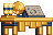 Visual colocado de Mesa de Criação Bleuark