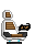Visual colocado de Cadeira do Capitão Kitsune