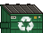 Visual colocado de Centro de Reciclagem