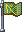 Animação colocada de Bandeira Média