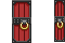 Estado locking de Porta Classica Fundo