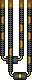 Visual colocado de Tubulação de Metal