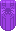 Visual colocado de Tapete Pequeno Roxo Arachne