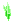Visual colocado de Cristal Flutuante Verde S