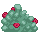 Visual colocado de Arbusto de Rosas Grande