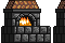 Animação colocada de Fornalha Medieval