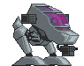 Visual colocado de Mech de Combate Sergal Sem Núcleo