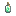 Ícone de inventário de Garrafaa de Cristal Verde-azulado
