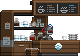 Animação colocada de Vendedor de Café