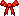 Visual colocado de Laço Vermelho Pequeno