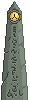 Visual colocado de Monumento Estranho