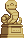 Visual colocado de Estátua de Minhoca de Pedra