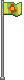 Animação colocada de Bandeira Floran