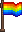 Animação colocada de Bandeira Arco-Íris