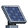 Visual colocado de Painel Solar