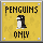 Visual colocado de Só Pinguins Assinam