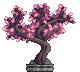Visual colocado de Árvore de Flores de Cerejeira