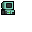 Ícone de inventário de Computador de Gel Teal