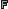 Ícone de inventário de Letra F