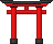 Visual colocado de Torii