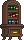 Visual colocado de Estante de Livros Rococó