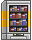 Visual colocado de Estante de Livros do Laboratório