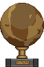 Visual colocado de Estátua de Globo