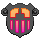 Visual colocado de Emblema Neon Pacificador