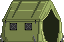 Visual colocado de Tenda Militar