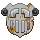 Visual colocado de Emblema Enferrujado do Pacificador